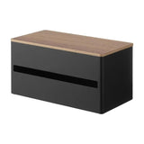 Yamazaki Rin keukenrolhouder - zwart