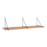 Chiba Wandplank Essenfineer Naturel/Zwart