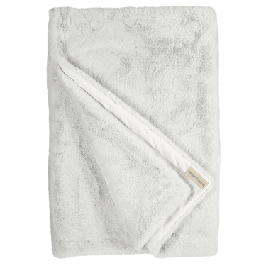 Winterhome luxe imitatiebont deken Guanaco Dust