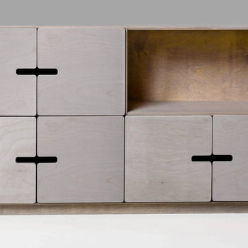 Dressoir PIX 145cm - Pebble Grey