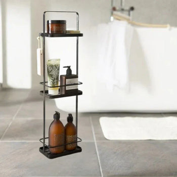 Yamazaki Tower Badkamerrekje hoog - Zwart