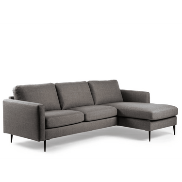 3-zits hoekbank L+R - Woven Taupe