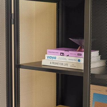 Edge dubbele zwarte kast