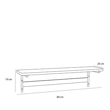 Koi wandplank Groen/Grijs