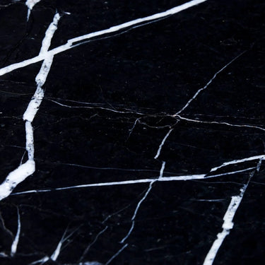 Raw Bijzettafel Zwart/Naturel