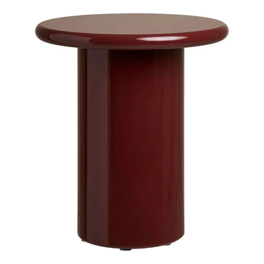 Otago Bijzettafel bordeaux Ø45 cm