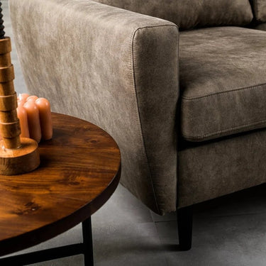 3-zits hoekbank L+R - Savannah Taupe