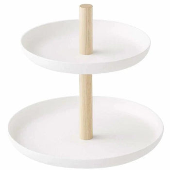 Yamazaki Tosca Accessoirehouder 2-laags - Wit