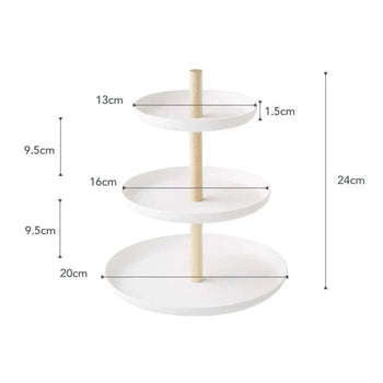 Yamazaki Tosca Accessoirehouder 3-laags - Wit