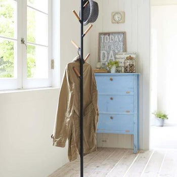 Yamazaki Effen Staande Kapstok - Zwart