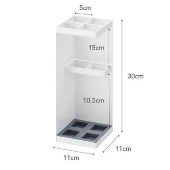 Yamazaki Slimme Paraplubak - Wit