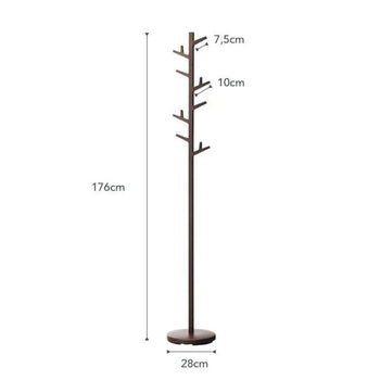 Yamazaki Branch Staande kapstok - Bruin