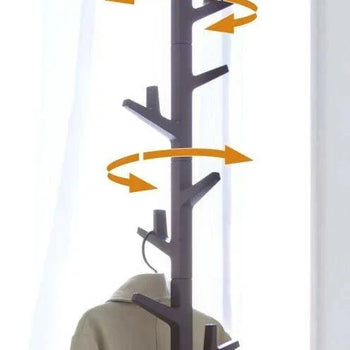 Yamazaki Branch Staande kapstok - Bruin