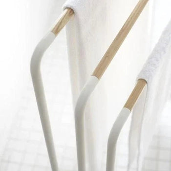 Yamazaki Eenvoudig Handdoekenrek - Wit