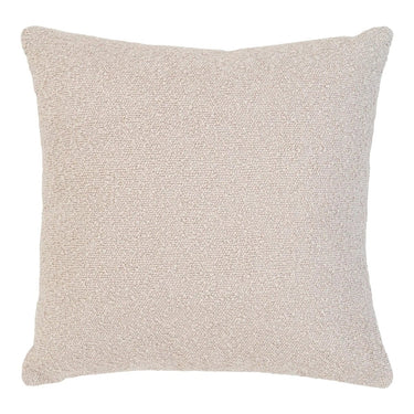 Savannah bouclé sierkussen - beige - 45×45 cm