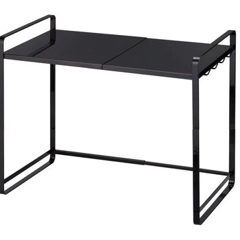 Yamazaki Tower inklapbare aanrechtorganizer - zwart