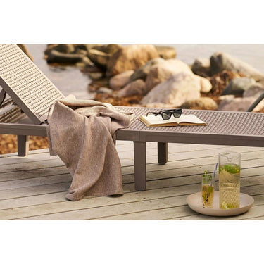 Puno plaid - taupe - 130×156 cm