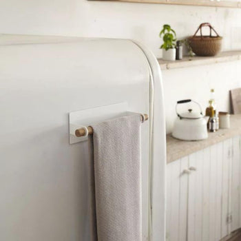 Yamazaki Tosca Handdoekenrek magnetisch Groot - Wit