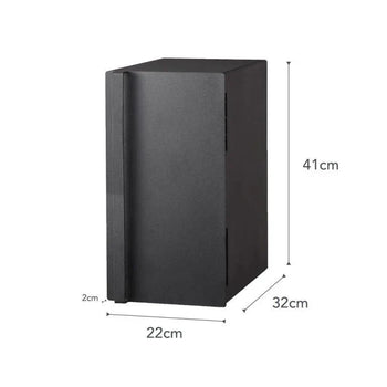 Yamazaki Tower hoge brooddoos - zwart