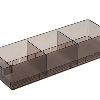 Yamazaki Tower koelkastorganizer met verdelers - zwart