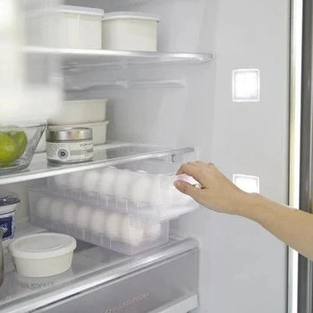 Yamazaki Eierrekje voor koelkast - Wit