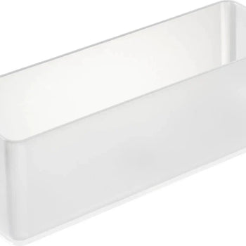 Yamazaki keukenkast-organizer diep stapelbaar klein - wit