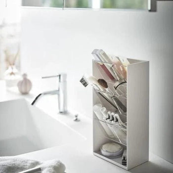 Yamazaki Tower make-up opbergstandaard - wit