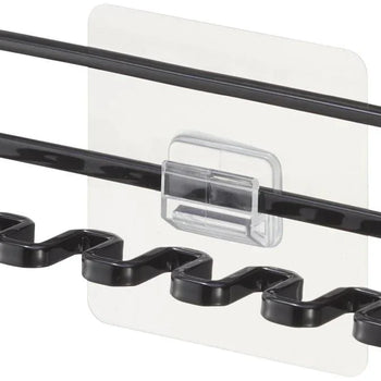 Yamazaki tandenborstelhouder zelfklevende haak - zwart