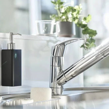 Yamazaki Tower Zeepdispenser Foliehaak - Zwart