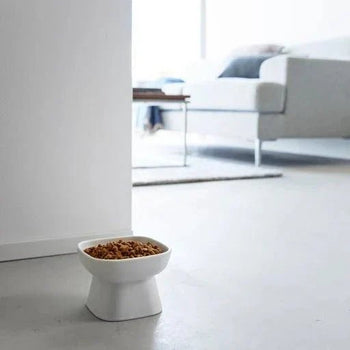 Yamazaki Toren Voerbak - Wit