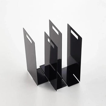 Yamazaki Tower handdoekenhouder set van 2 - zwart