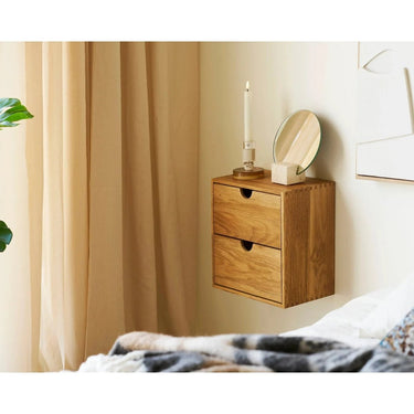 Townsville Hangkast met Lades - Eikenhout