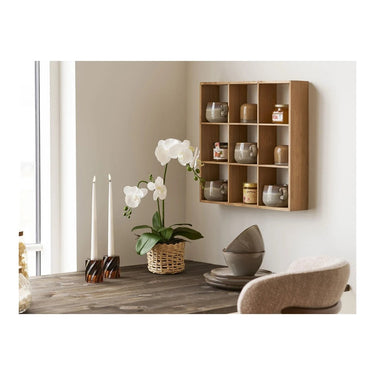 Moss Wandkast Naturel Grenenhout