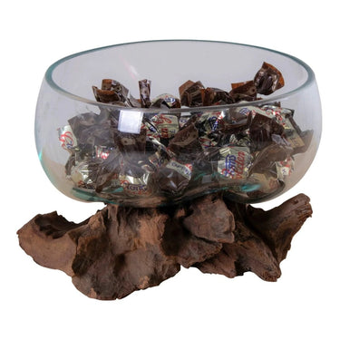 San Marino waterdrop decoratief object - naturel - 15 cm