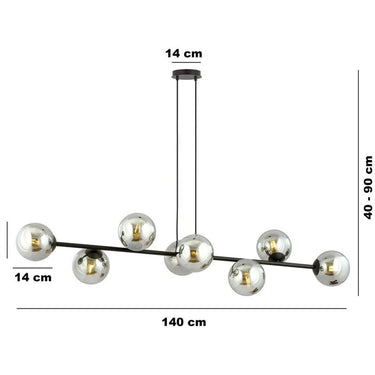 ROSSI 8 BLACK GRAPHITE