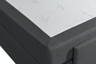 Elektrische Boxspring Nauplion 140×200 cm (Antraciet)