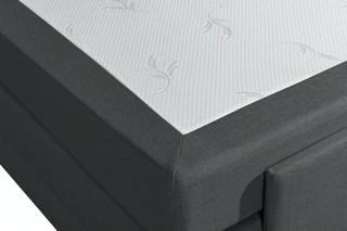 Elektrische Boxspring Nauplion 160×200 cm (Antraciet)