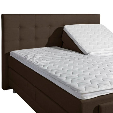Elektrische Boxspring Nauplion 90×200 cm (Bruin)
