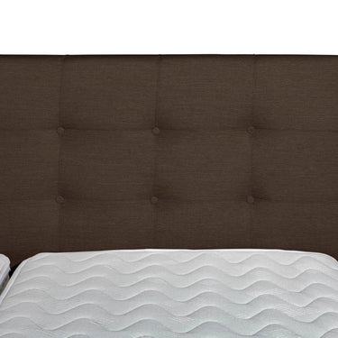 Elektrische Boxspring Nauplion 90×200 cm (Bruin)