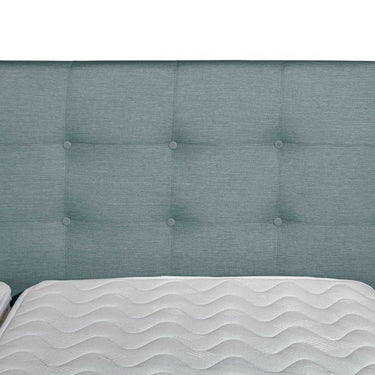 Elektrische Boxspring Nauplion 90×200 cm (Blauw)