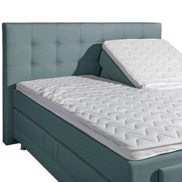 Elektrische Boxspring Nauplion 140×200 cm (Blauw)