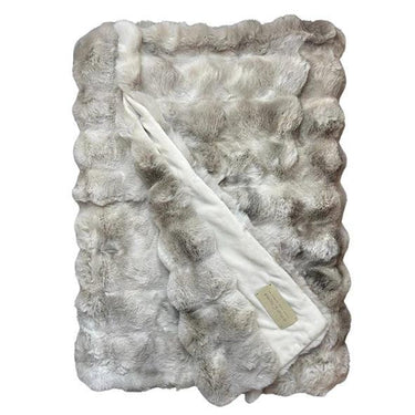 Winterhome luxe kunstbont deken Donkey Tai Dye