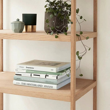 Grote boekenkast naturel