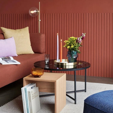 Less bijzettafel naturel