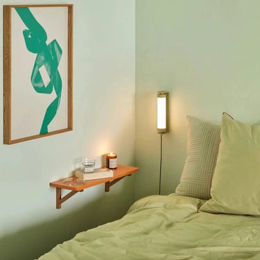 Arki wandplank Oranje/Naturel