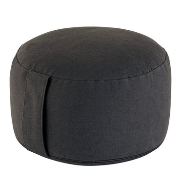 Yogakussen Meditatiekussen rond – antraciet